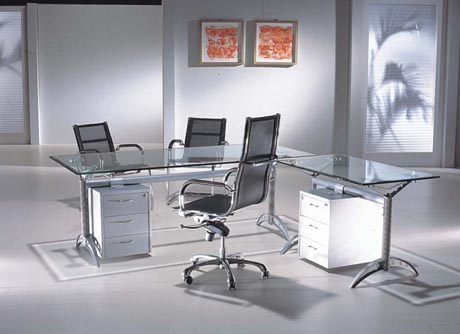 Office Desk|Glass Executive Desk|Office Furniture|Glass Executive Desk|������̨|�����칫��|�����칫̨ CG-BLBT-10